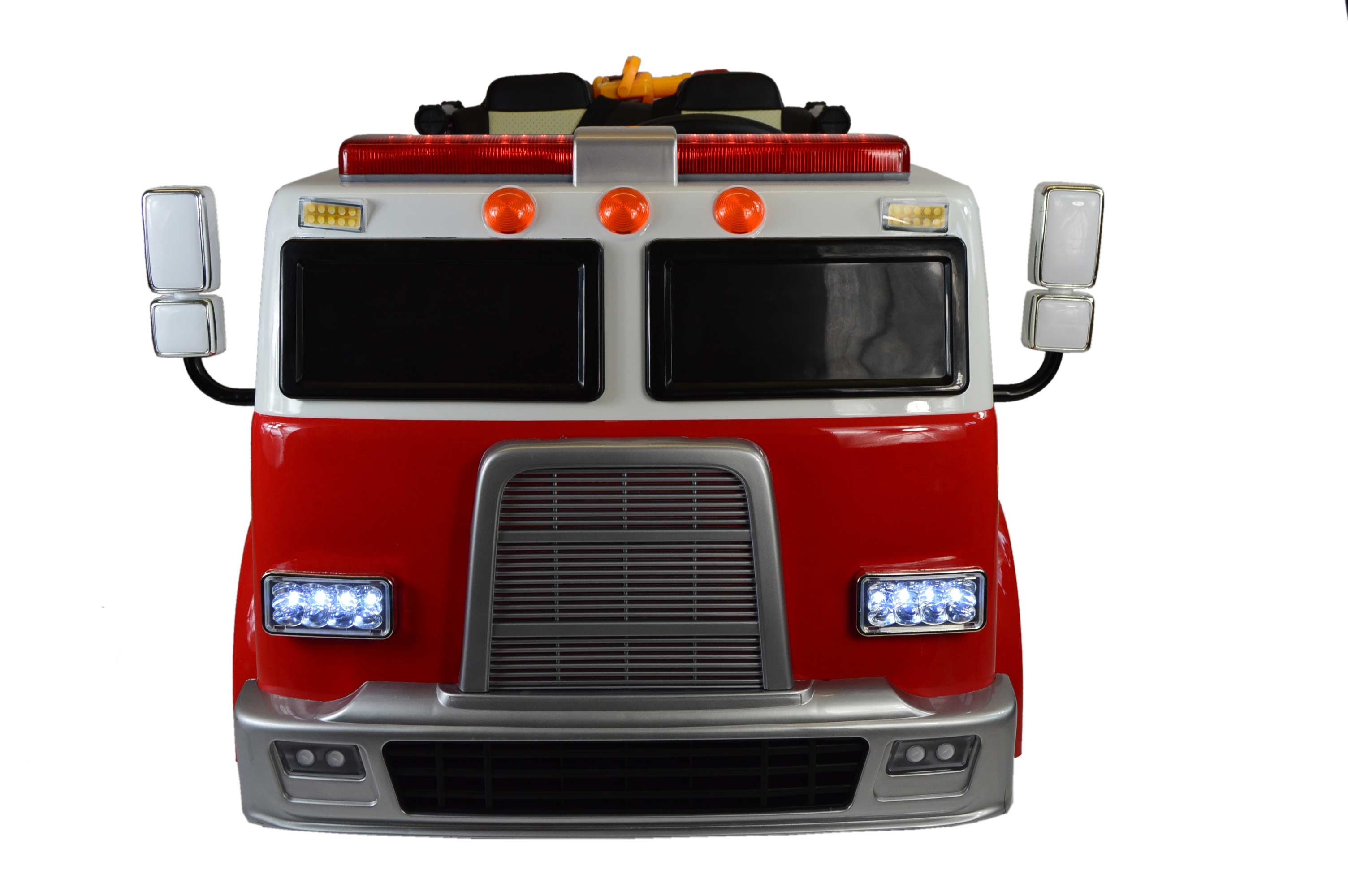 Electric ride on fire engine best sale