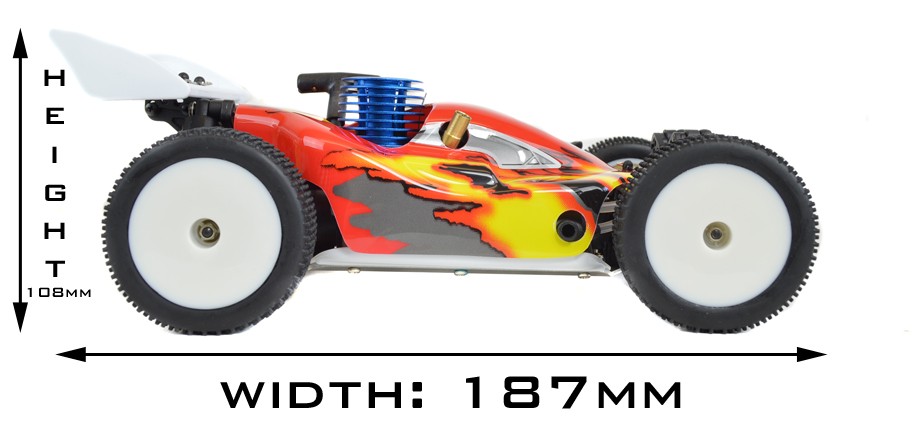 NB16 Nitro RC Buggy