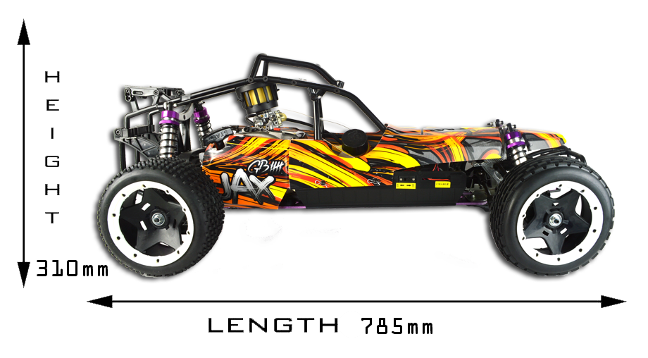 yama petrol rc buggy