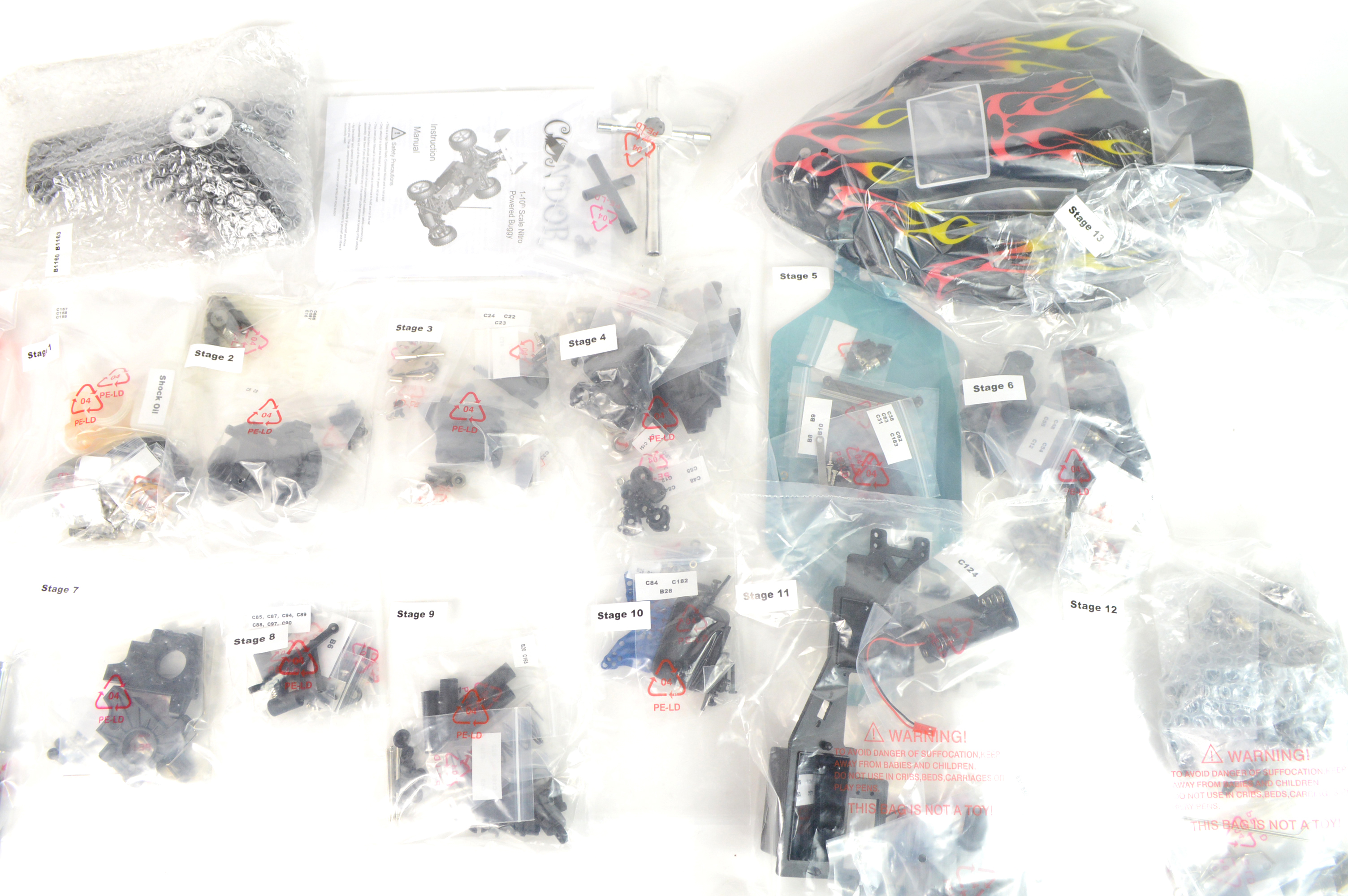 All bagged parts All bagged parts