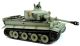 Taigen Hand Painted RC Tank Tiger I Grey - Full Metal Upgrade - 360 Rotating & Smoking Barrel