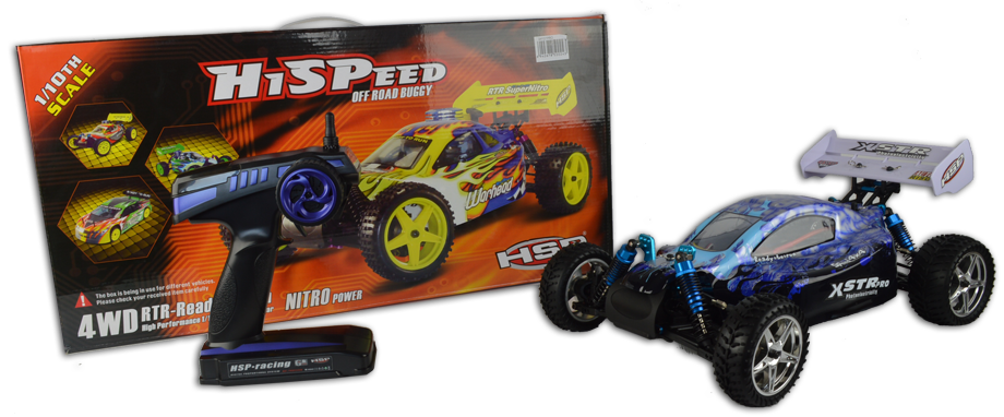 HSP XSTR Electric Radio Controlled Buggy 2.4Ghz Pro Brushless Ver